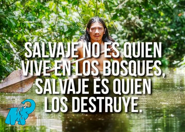 Una Enseñanza del Elefante Azul de Avilés sobre el Medio Ambiente, en La Frase del Día.